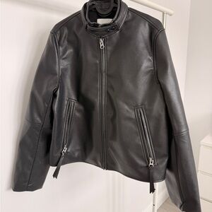 H&M Black Leather Jacket